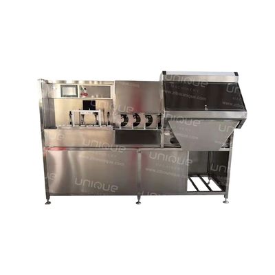 Видео Техническая поддержка Нержавеющая сталь 304 Apple Peeler Coring Machine для промышленности