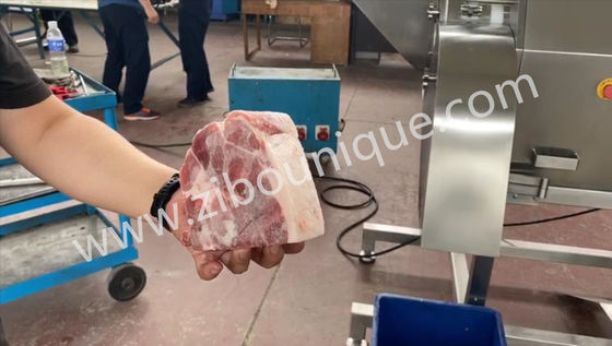 Машина для измельчения мяса куриного мяса, режущая для продуктовых магазинов, замороженная свинина