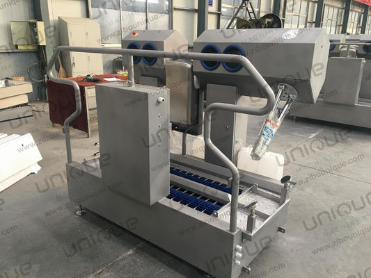 Автоматическая станция для очистки обуви с низким уровнем погружения