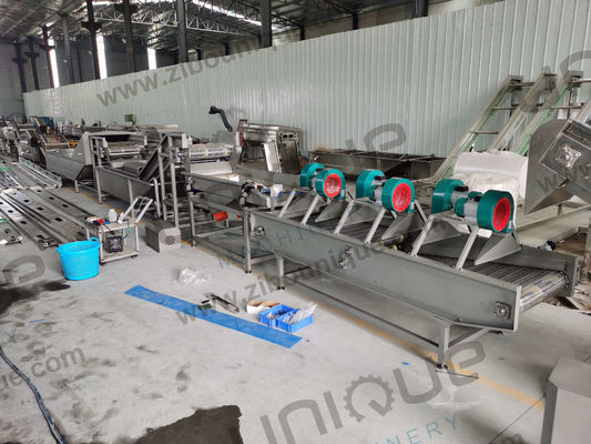 Машина для бланширования фруктов и овощей из нержавеющей стали 304 для крупного производства