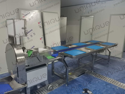 Машина для резки зеленого лука и огурцов с большой мощностью 2,25 кВт