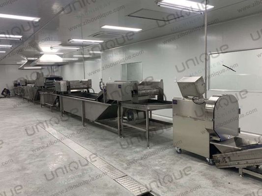 Революционная функция замораживания фруктов и овощей в линейке обработки замороженных овощей