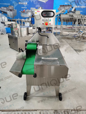 2.25 кВт Многофункциональный овощерезатель для резки листовых овощей на конвейерной ленте