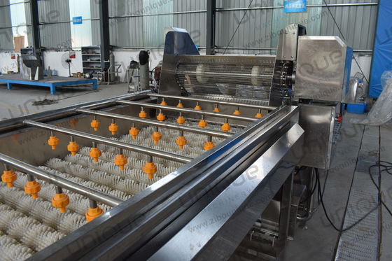 3000*1250*1350 мм Машина для стирки сладких картофелей овощной Taro Yam для пищевой обработки