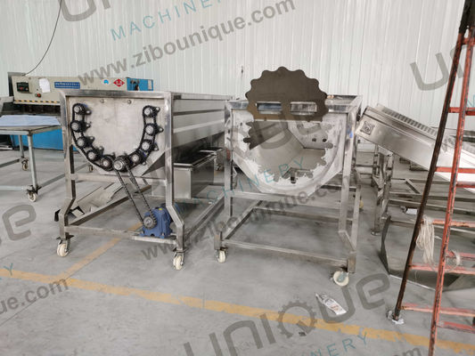 Коммерческое использование Автоматическая машина для чистки пальмовых дат с мягким чистильщиком