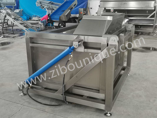 304 Нержавеющая сталь Автоматический гидравлический контейнер для погрузки фруктов и овощей