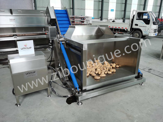 304 Нержавеющая сталь Автоматический гидравлический контейнер для погрузки фруктов и овощей