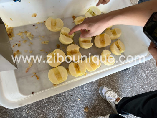 Видео Техническая поддержка и промышленная электрическая Apple Peeler Corer Slicer Machine