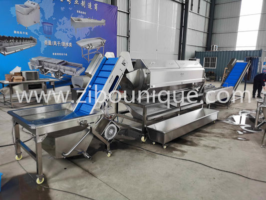 Пищевая промышленность Коммерческая картофельная очистительная машина из нержавеющей стали 304