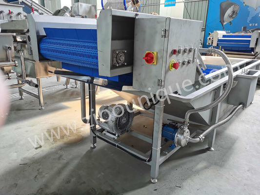 RQF Линия производства замороженной пищи Промывка Стерилизация и замораживание в одном растворе