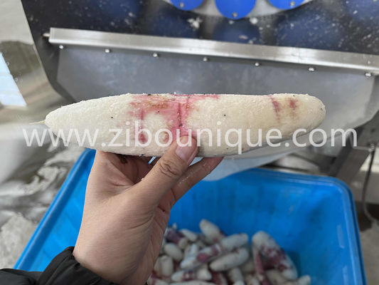 Машина для очистки касавы для непрерывной линии очистки корневых овощей в крупном продуктовом магазине